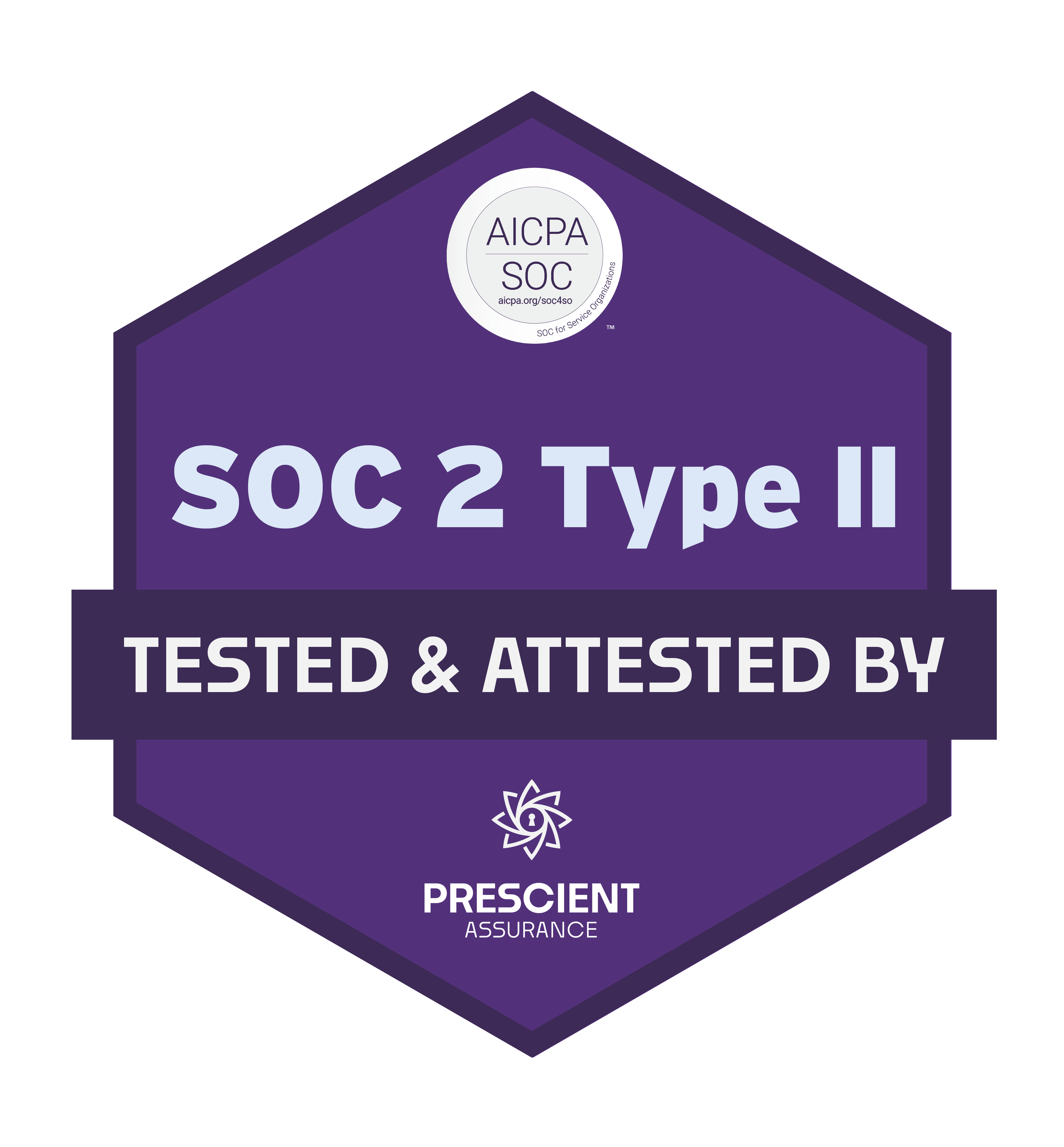 SOC 2 Type II Certified badge
